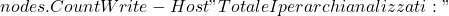 nodes.Count Write-Host "Totale Iperarchi analizzati:"
