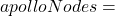 apolloNodes =