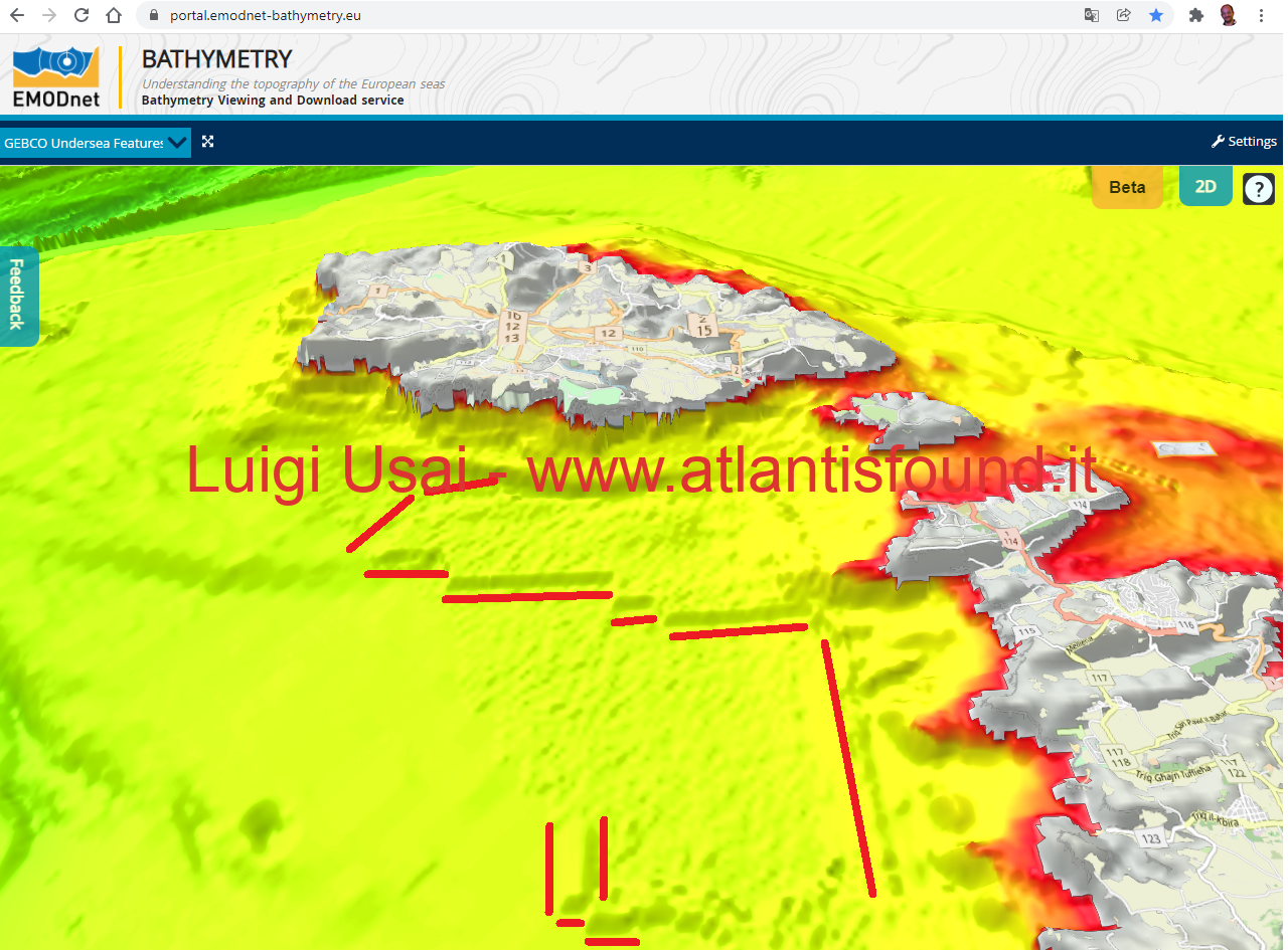 Underwater neolitic docks in Malta?