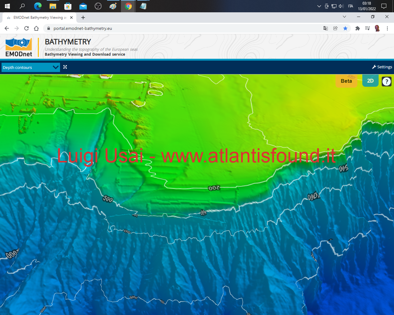 The Sicilian-Maltese Sicily-Malta continental slope