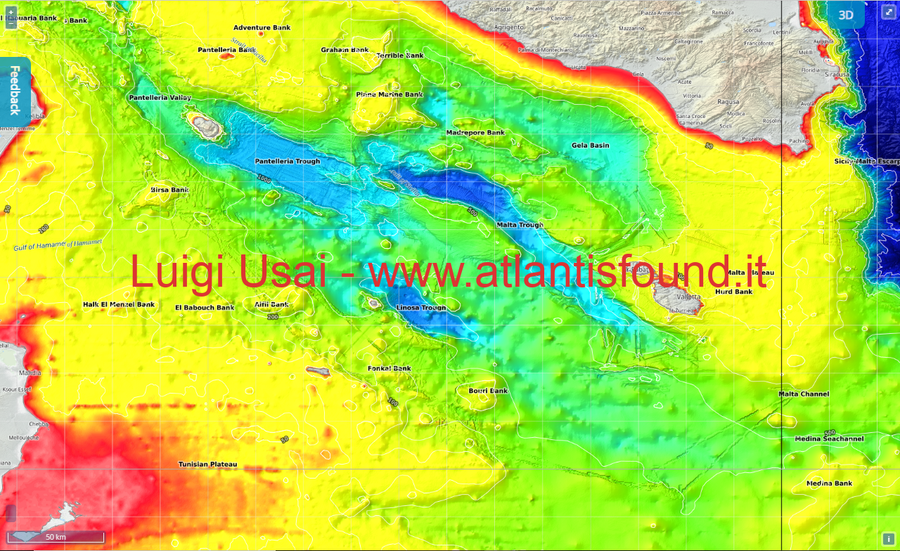 Luigi Usai discovery on submerged mediterranean banks